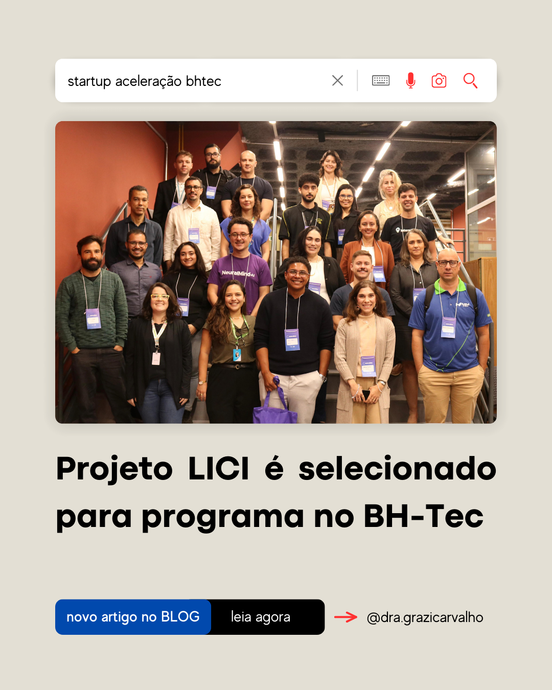 LICI GovTech é selecionada para programa de pós-aceleração do BH-TEC e se consolida como referência em GovTech em Minas Gerais